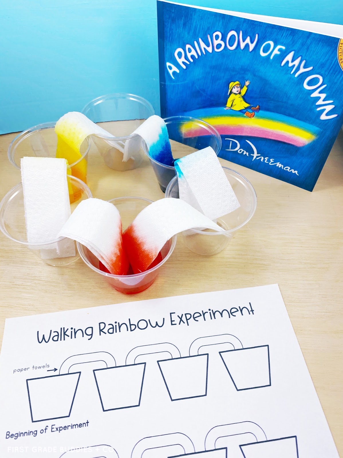 Simple Science: Walking Rainbow | First Grade Buddies
