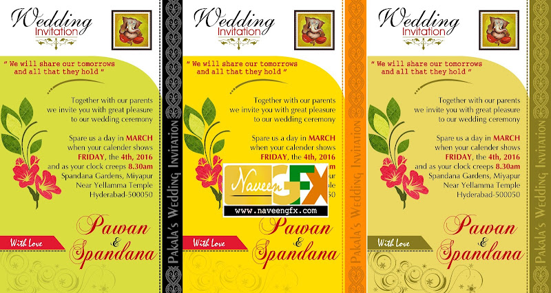 Download Indian Wedding Card Invitation Psd Templates Free Downloads Naveengfx PSD Mockup Templates