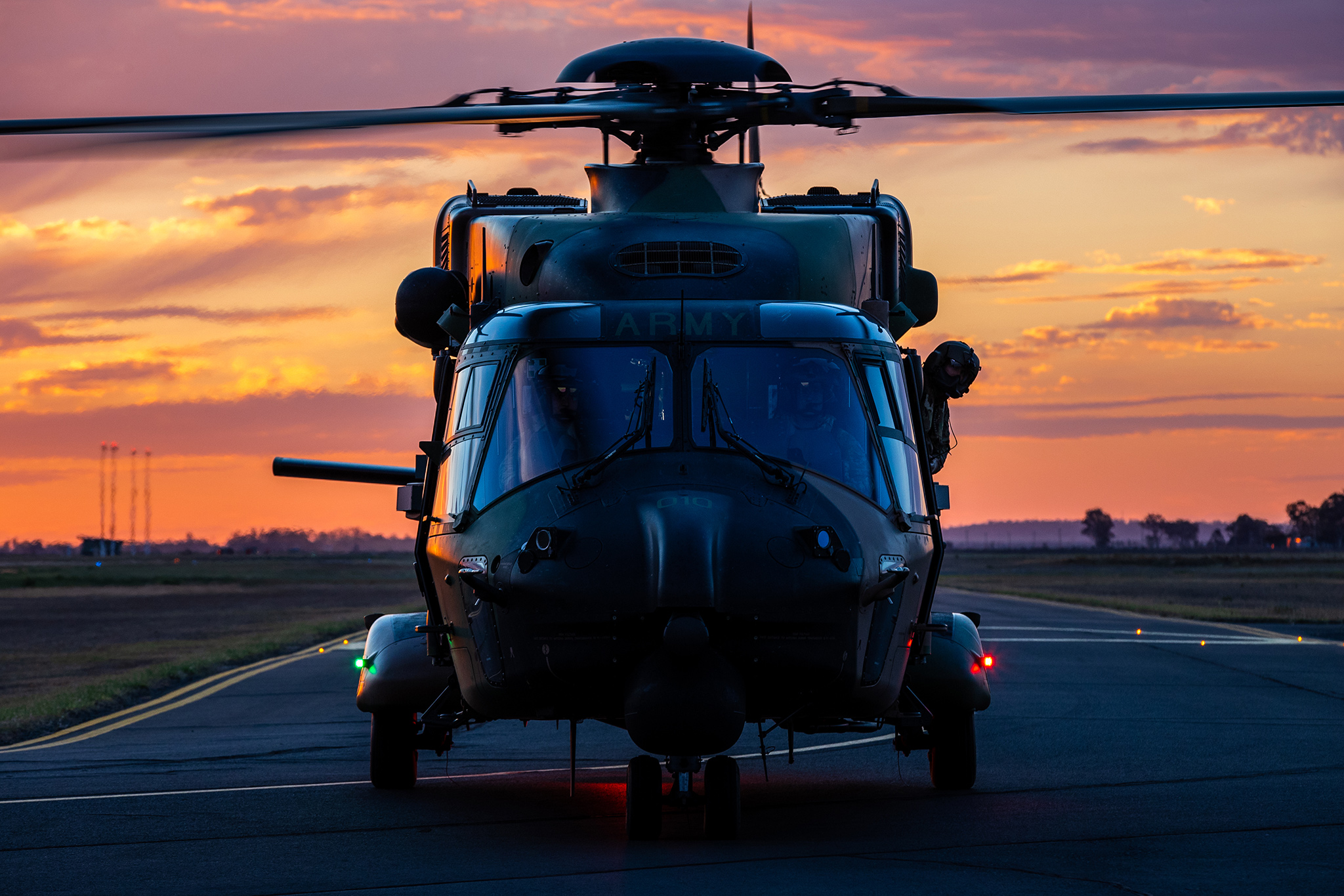 Central Queensland Plane Spotting Four Australian Army NH Industries