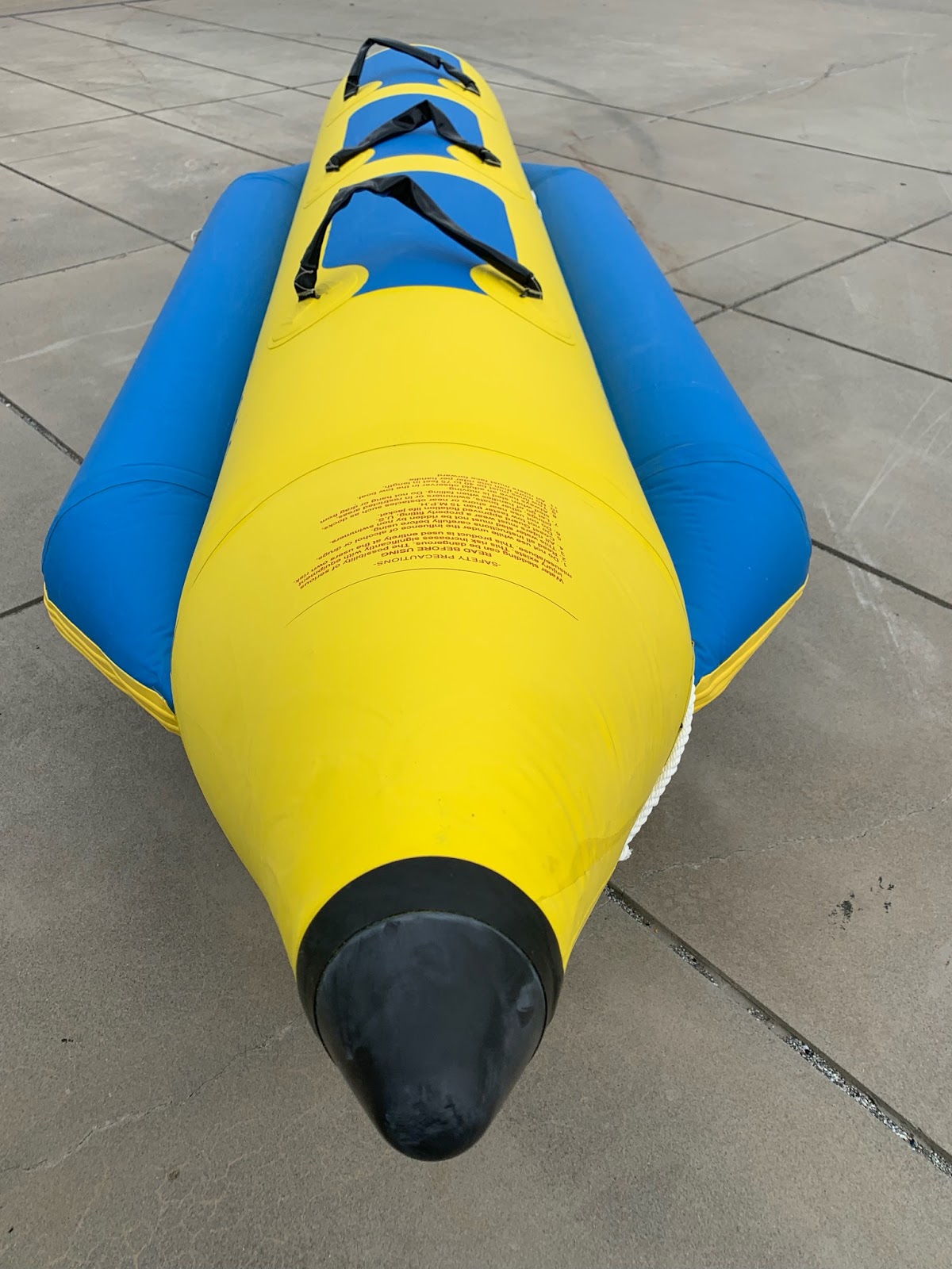 ラグナマリーナのスタッフブログ バナナボートが仲間入り!!