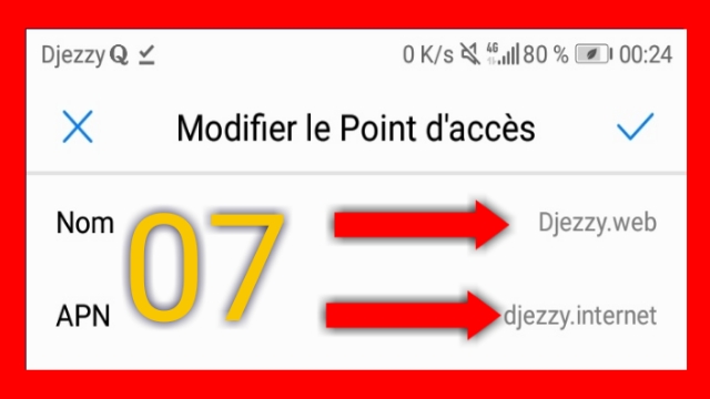 اعدادات انترنت جيزي 3g /4g 2021 millieure apn