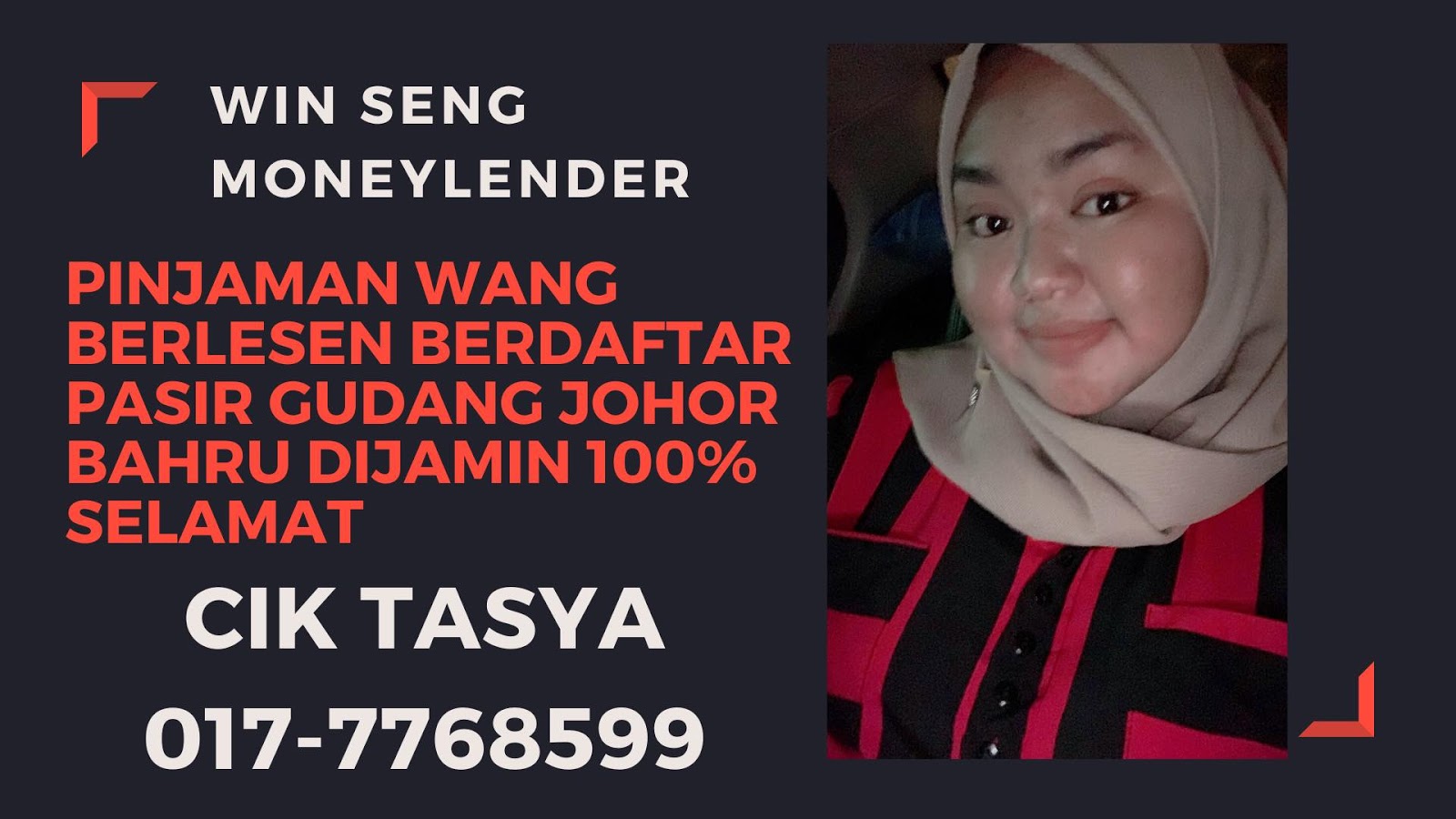 PINJAMAN WANG BERLESEN PASIR GUDANG JOHOR BAHRU DI JAMIN SELAMAT.