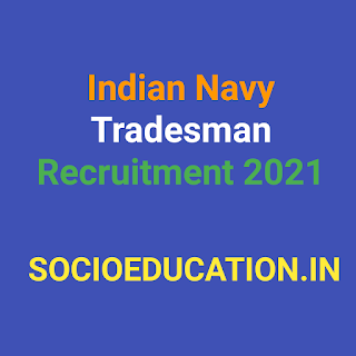 Indian Navy Tradesman Recruitment 2021