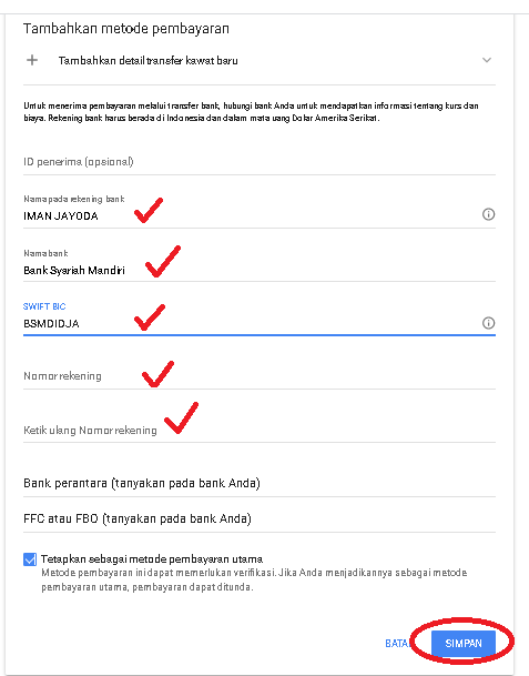 Sayangnya, Tidak Ada Metode Pembayaran AdSense Menggunakan Western Union