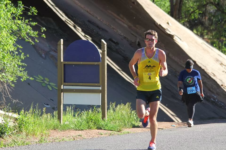 Brandon Birdsong at Garden of the Gods 10 mile