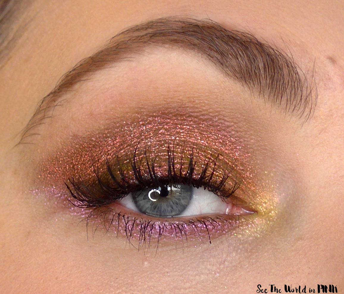 Clionadh Cosmetics Stained Glass Collection Eyeshadows Swatches, Eye