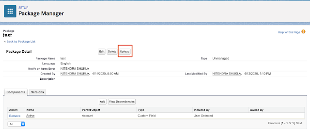 How to upload Managed Package in Salesforce.