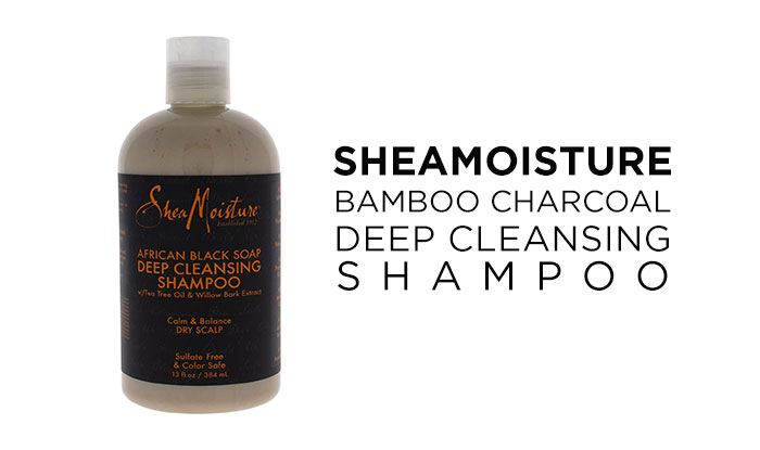 SheaMoisture Bamboo Charcoal Deep Cleansing Shampoo | Best Shampoos for Oily or Greasy hairs | NeoStopZone