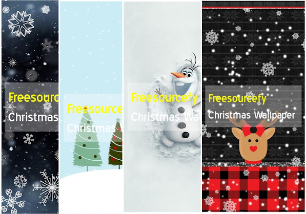 Best christmas wallpaper for android and iphone (Snow, Christmas Tree, Reindeer)