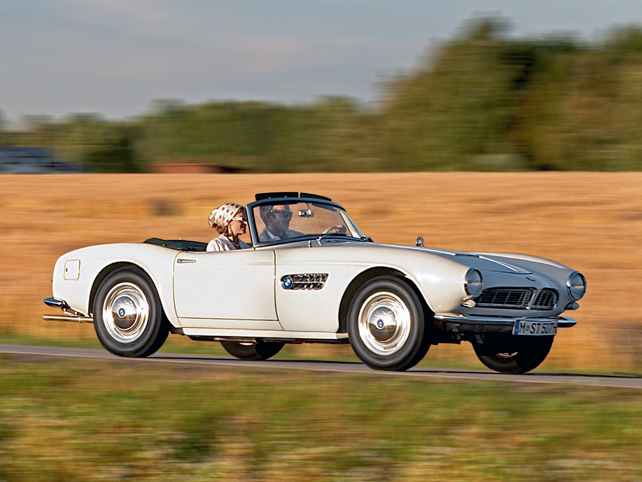 Vintage Elegance: The Iconic 1956 BMW 507 Series 1