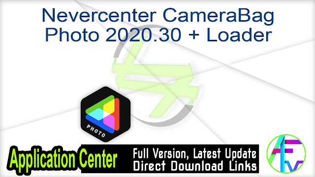 Nevercenter CameraBag Photo 2020.30 + Loader