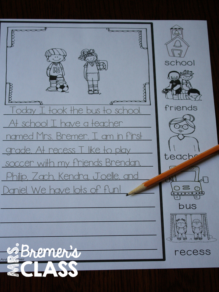 A Year of First Grade Writing Centers | Mrs. Bremer's Class