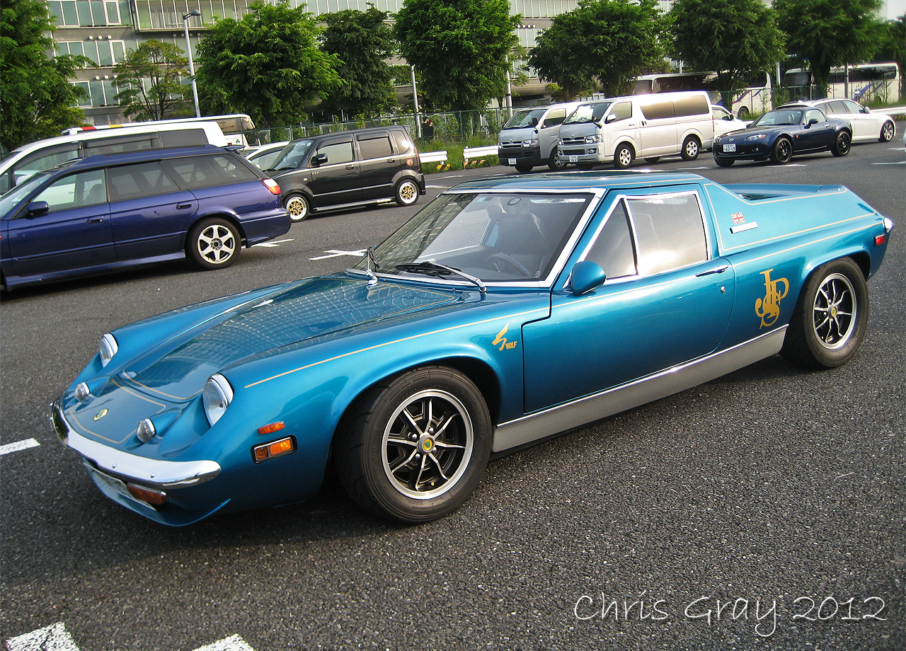 Moshi Moshi? by Chris Gray Lotus Europa JPS...
