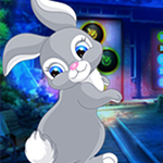 Games4King Cute White Rabbit Escape