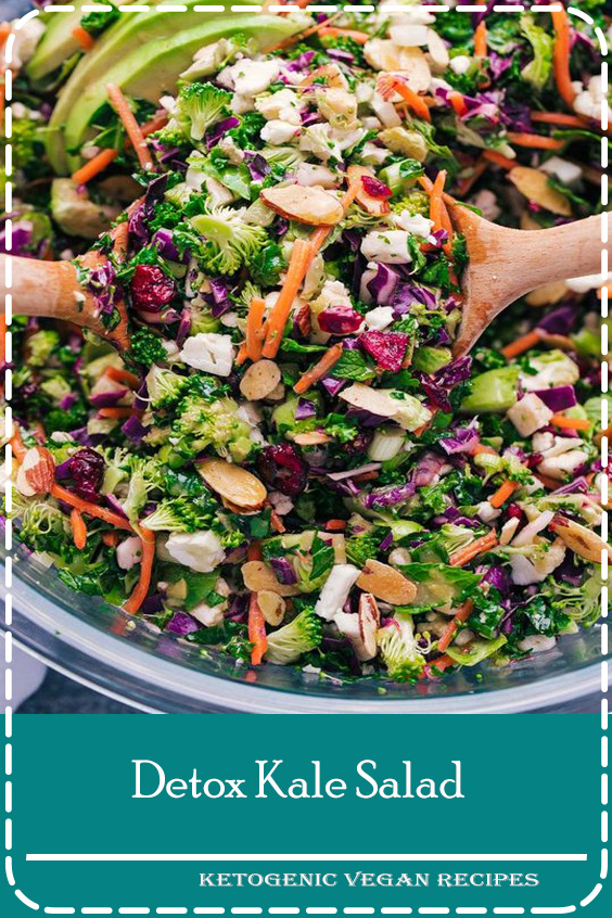 Detox Kale Salad Food Lade