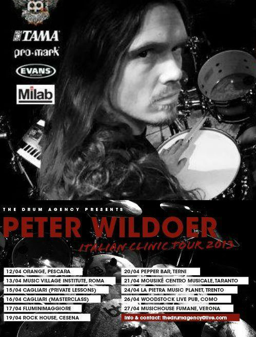 Peter Wildoer Italian clinic tour 2013