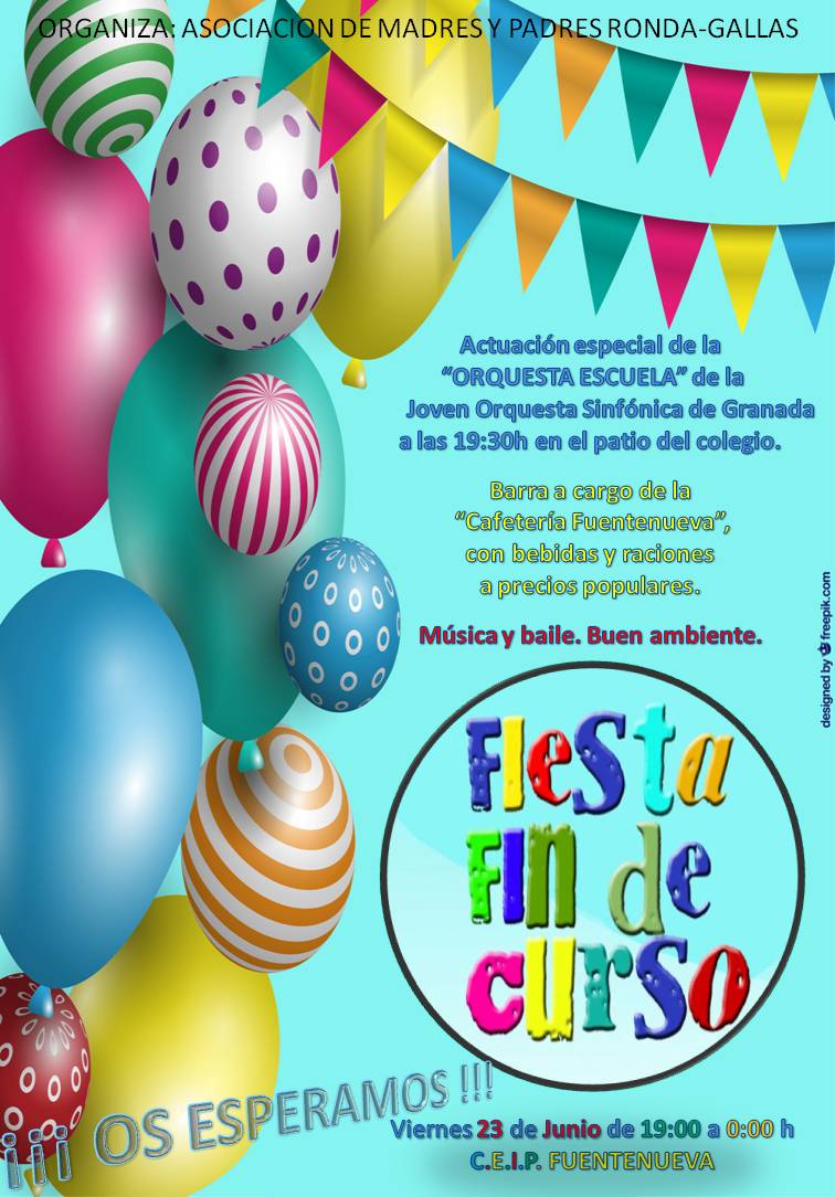 A.M.P.A. Colegio Fuentenueva Fiesta Fin de Curso 20162017