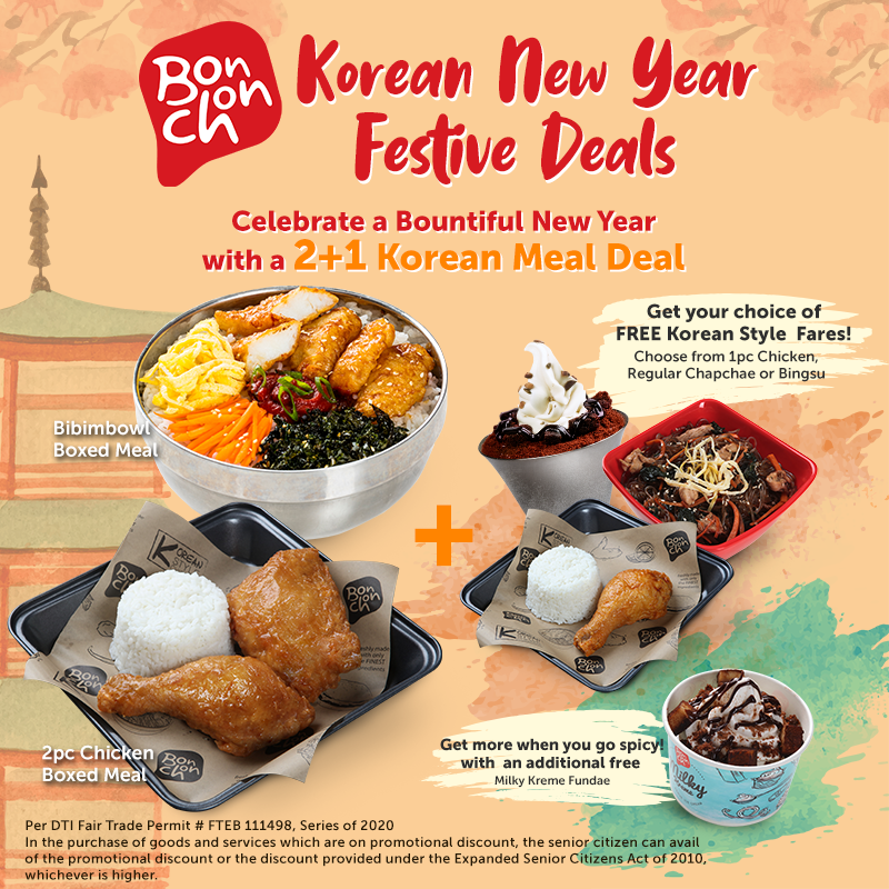 Manila Shopper Celebrate New Year with BonChon's 2+1 Korean Meal Deal