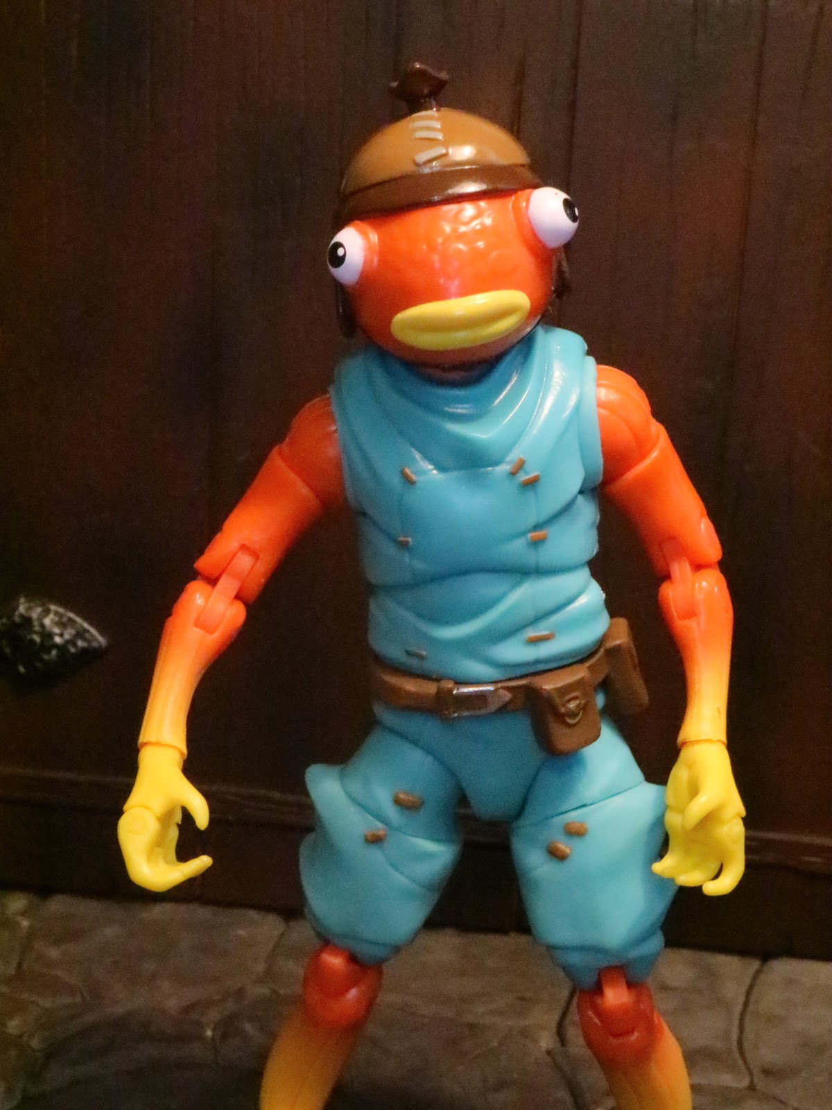 Action Figure Barbecue Action Figure Review Fishstick from Fortnite