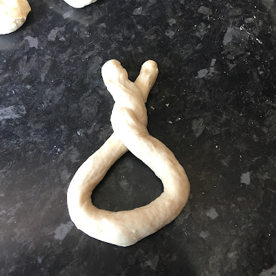 Making pretzels