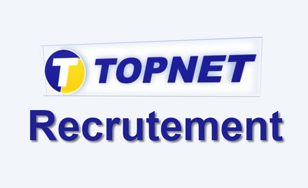 يعتزم مزود خدمات الأنترنات TOPNET انتداب أعوان في خطة مرشدي حرفاء من حاملي شهادة باكالوريا + 2 فما فوق 1 يعتزم مزود خدمات الأنترنات TOPNET انتداب أعوان في خطة مرشدي حرفاء من حاملي شهادة باكالوريا + 2 فما فوق topnet%2Brecrute%2Bkedma.TN EmploiJobs.com