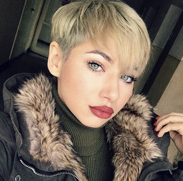 pixie cuts for round faces