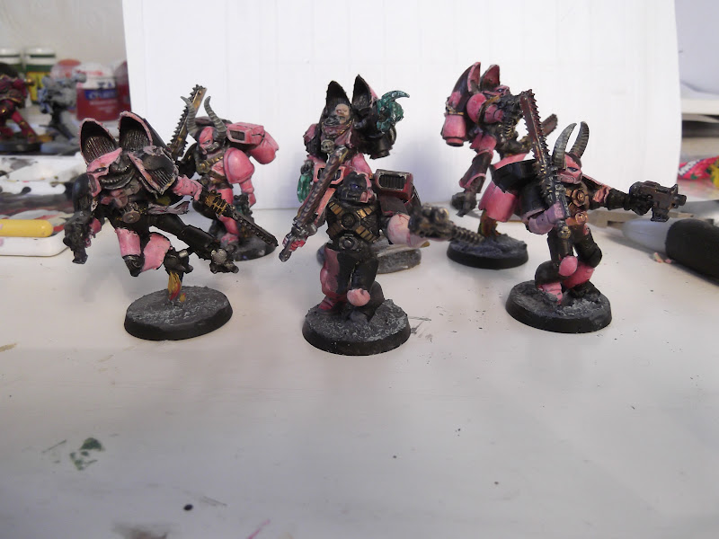 Fine Detail Miniature Painting: Emperor's Children Raptor Kill Team and ...