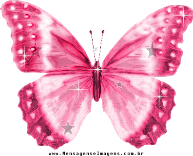 borboleta rosa