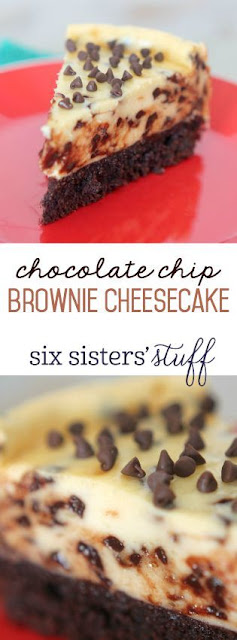 Chocolate Chip Brownie Cheesecake Recipe