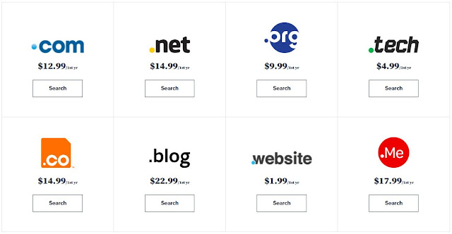 Bluehost Domain Prices
