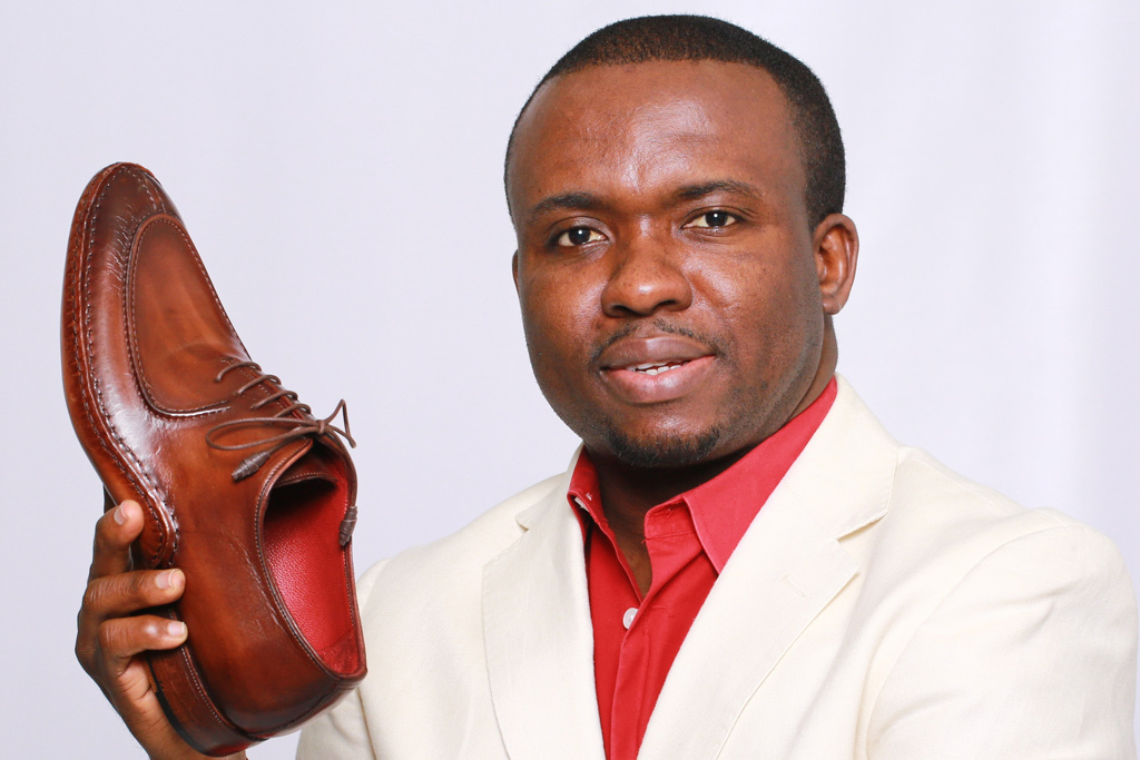 Glowy: Nigerian Owned Italian Luxury Shoe, Designs Larger Footwear For Men.