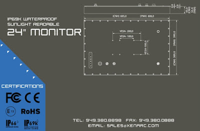 The Best Rugged Touchscreen Solutions for Cleaning and Sanitizing in Food Processing and Beverage Plants -24" LCD Monitor #IP69K Perfect for: * Food Processing Factories * Beverage production Facilities * Pharmaceutical manufacturing * Chemical Factories * Meets The FDA Food Safety Modernization Act (FSMA) Requirements Rugged 2409 Series https://xenarc.com/2409CNH.html The Best Rugged Touchscreen Solutions for Cleaning and Sanitizing in Food Processing and Beverage Plants -24" LCD Monitor #IP69K Perfect for: * Food Processing Factories * Beverage production Facilities * Pharmaceutical manufacturing * Chemical Factories * Meets The FDA Food Safety Modernization Act (FSMA) Requirements Rugged 2409 Series https://xenarc.com/2409CNH.html
