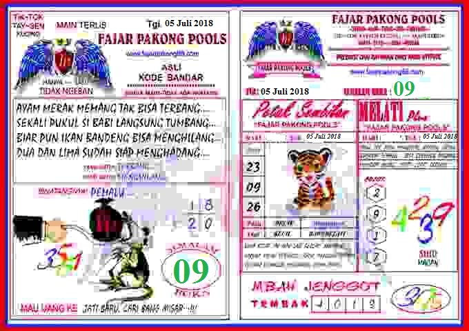 Kode Syair Fajar Pakong 06 Juli 2018 Tips dan Trik Judi