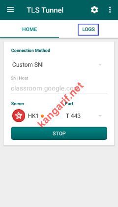 TLS Tunnel cara mengubah kuota belajar telkomsel