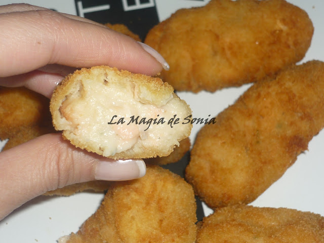  Croquetas de Salmón a las Finas Hierbas 
