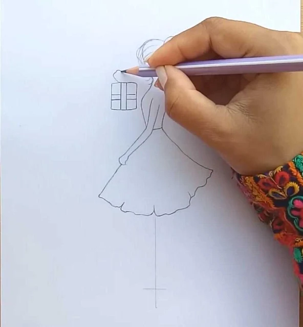 رسم فتاة بالرصاص رسم فتاة جميلة بالرصاص