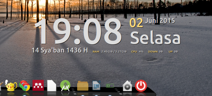 Conky Hijri Kalender Hijriyah Linux Conky Hijri Kalender Hijriyah Linux
