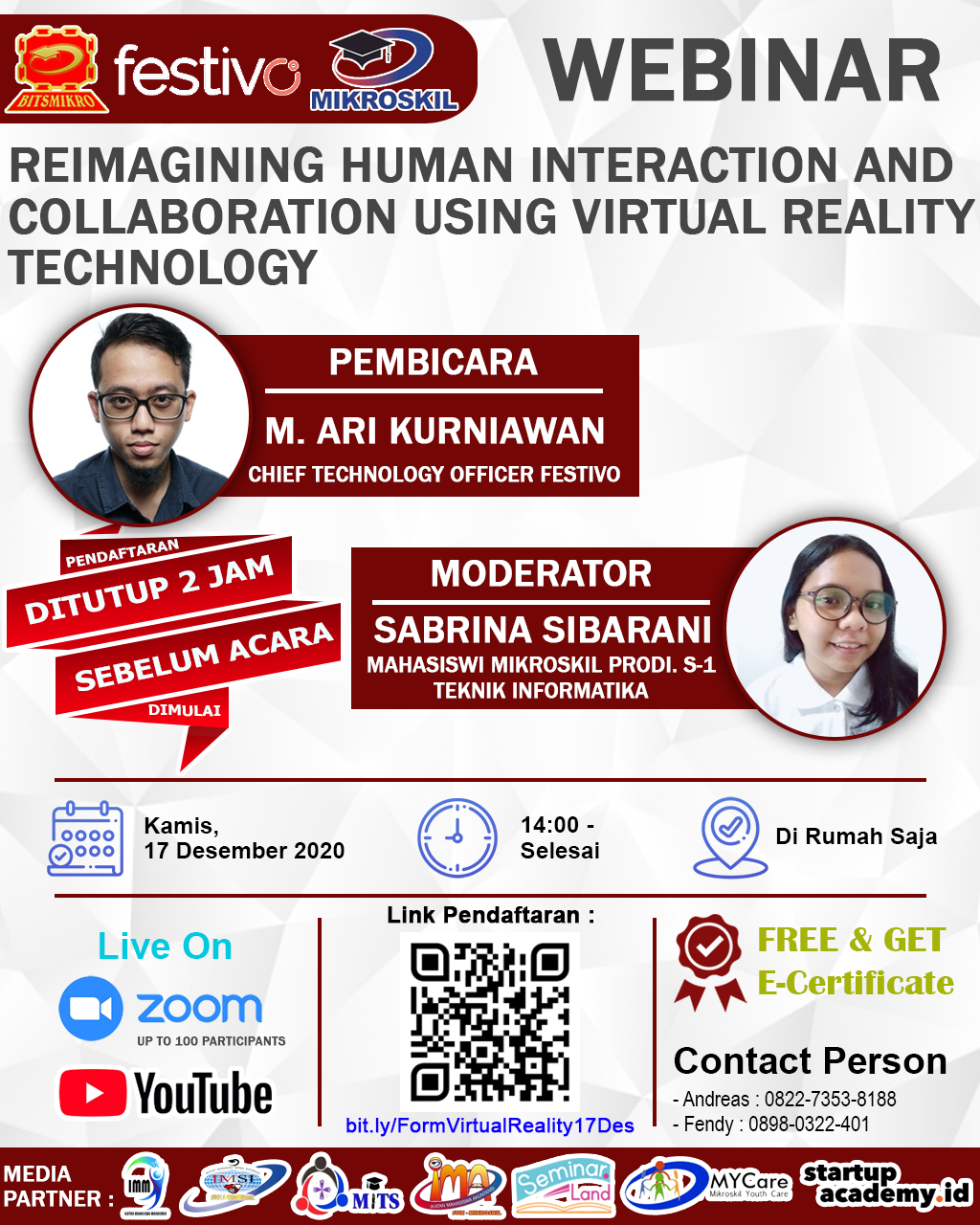 Webinar Reimagining Human Interaction and Collaboration Using Virtual Reality Technology