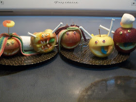 Turn your apples into monsters   #halloween