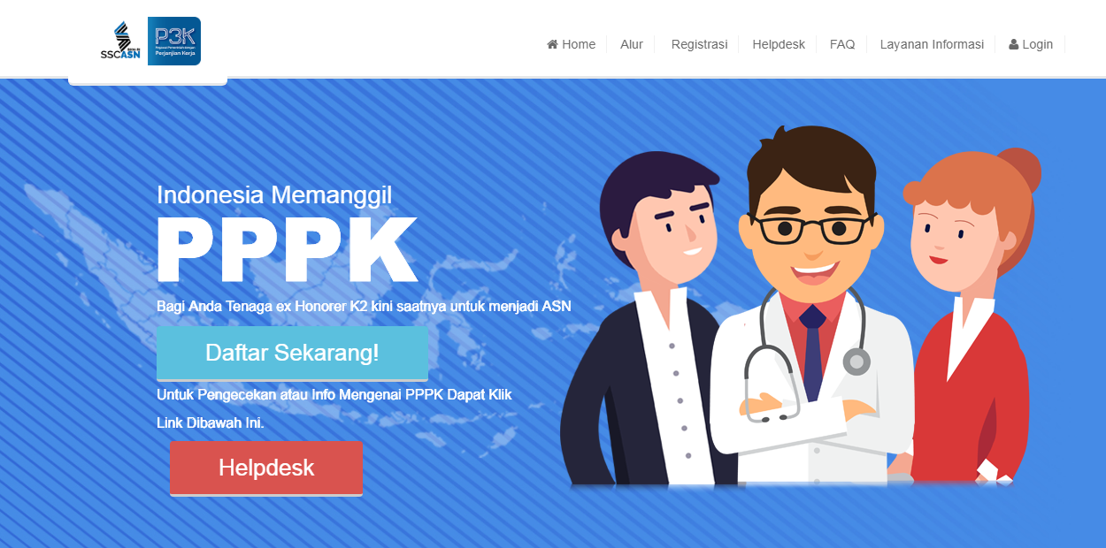 Cara Lengkap Daftar P3K