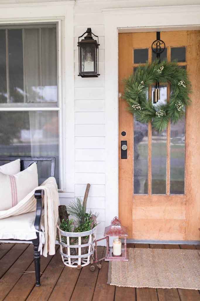 60 Rustic Farmhouse Front Porch Decorating Ideas - home decor gayam003