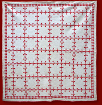 red and white double ninepatch