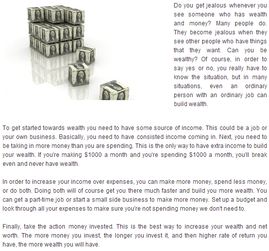 Efficient wealth-building strategies for financial growth