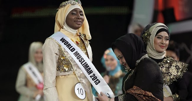 Nigerian Wins World Muslim Beauty Pageant Held In Jakarta ~ Gist By Bit