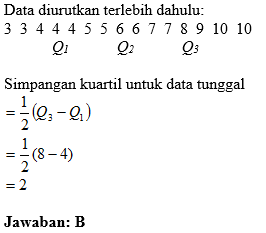 Soal Matematika Kelas Xi Ipa Statistika Dan Pembahasannya