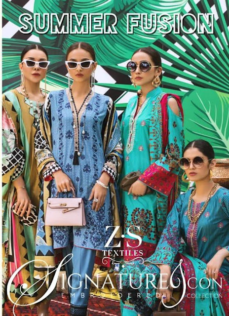ZS Textile Signature Icon Original Pakistani Suits Wholesale price