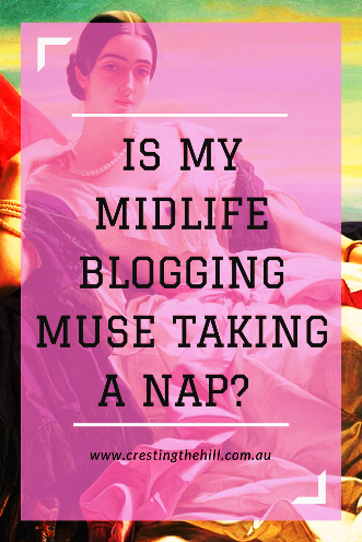 Do you ever have those moments when you feel like your blogging muse has deserted you?