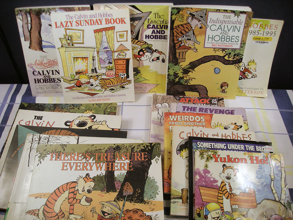 Vintage Goodness 1.0: Calvin & Hobbes Collection Complete!