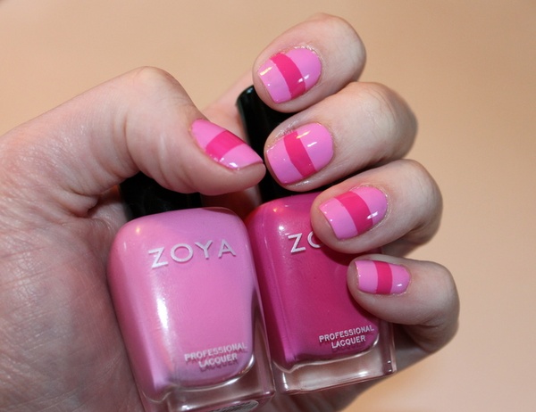 Beautiful Short Pink Nails!