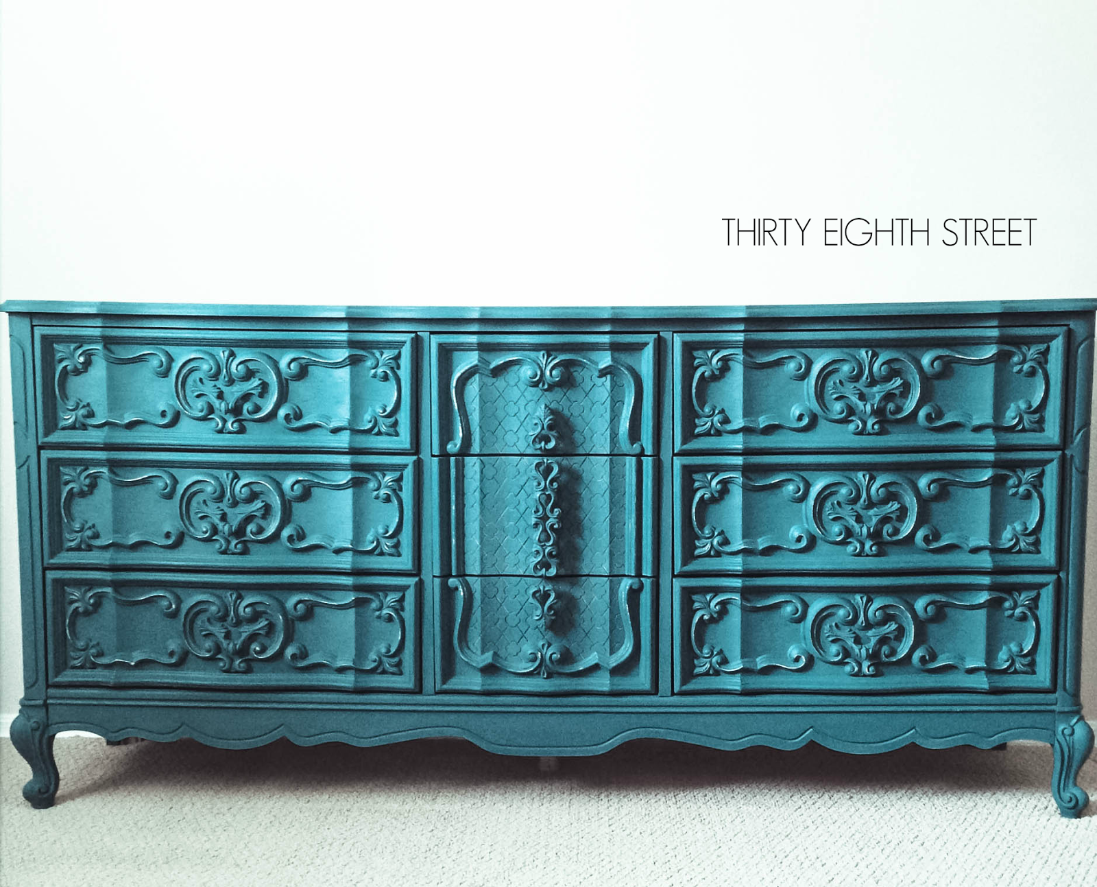 Furniture Makeovers Using Color Thirty Eighth Street
